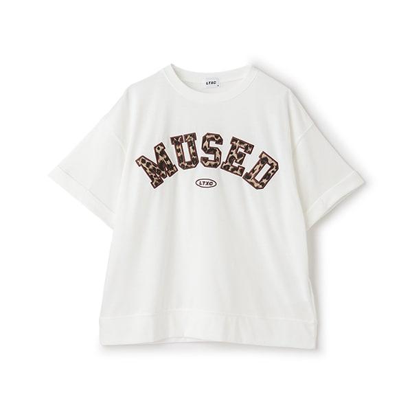 【LTXC】【吸水速幹/清爽】圖案立體字母T恤