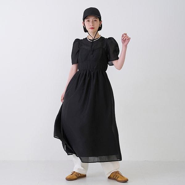 【LADIES】束身胸衣連衣裙套裝