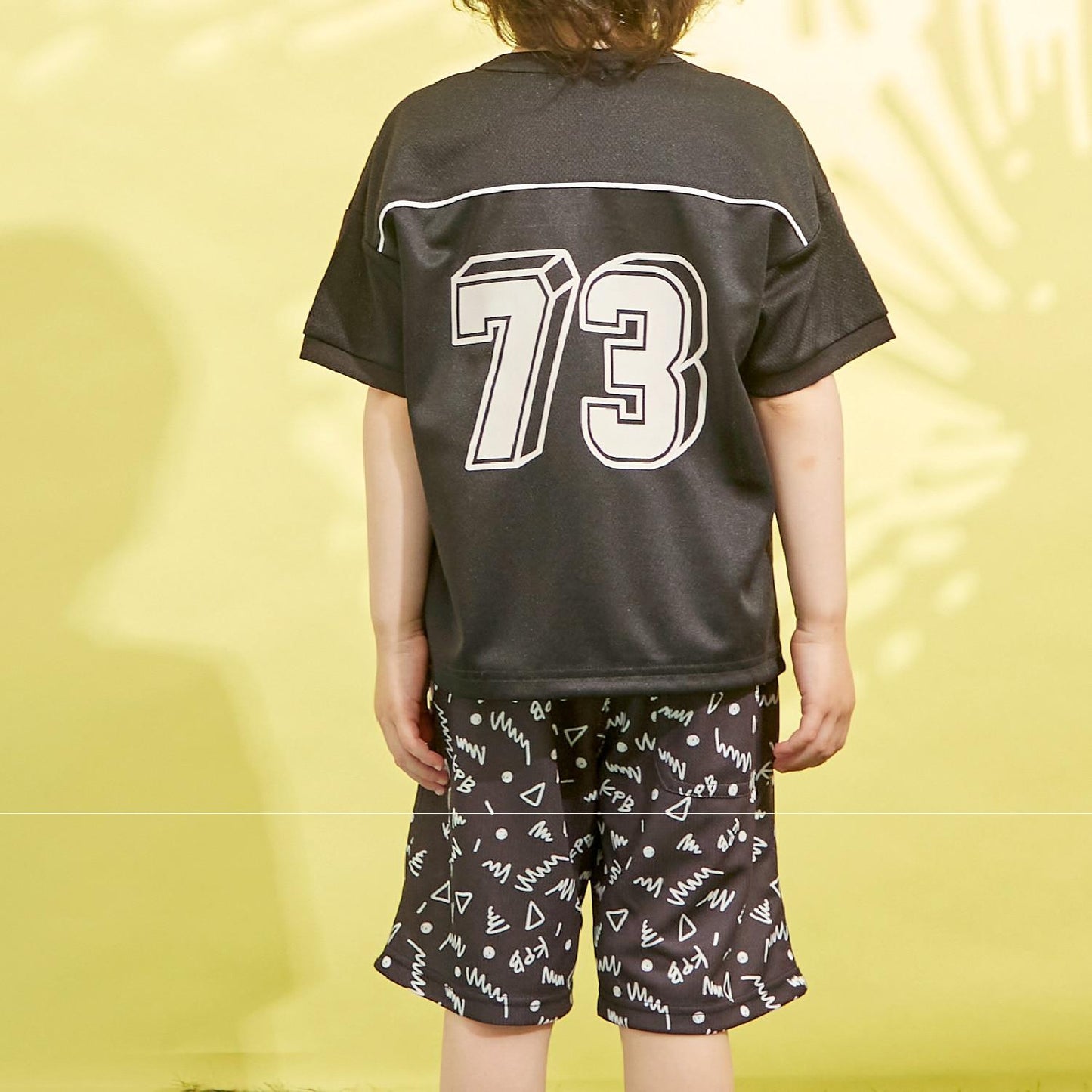 遇紫外線變色印花網眼木糖醇加工T恤