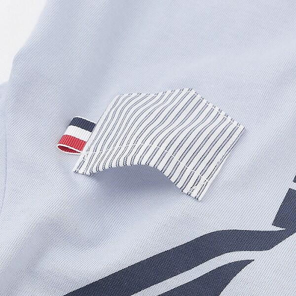 水手風印花短袖T恤