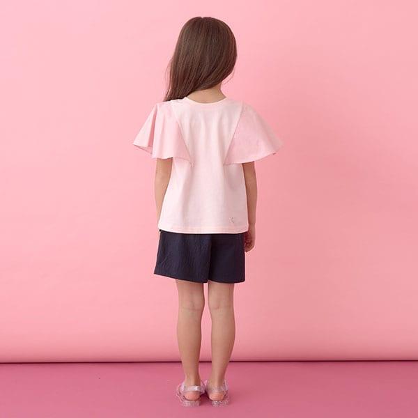 【正反兩穿】【柔軟棉】喇叭袖T恤