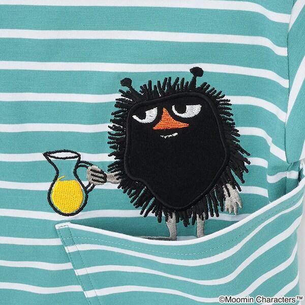 《姆明》/條紋短袖T恤