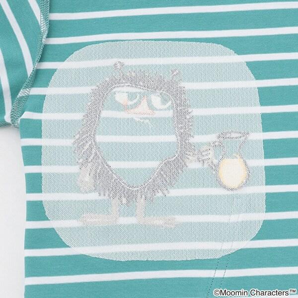 《姆明》/條紋短袖T恤