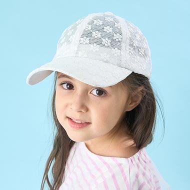 透視花卉圖案棒球帽