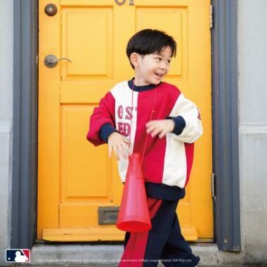 【MLB】拼接寬鬆衛衣