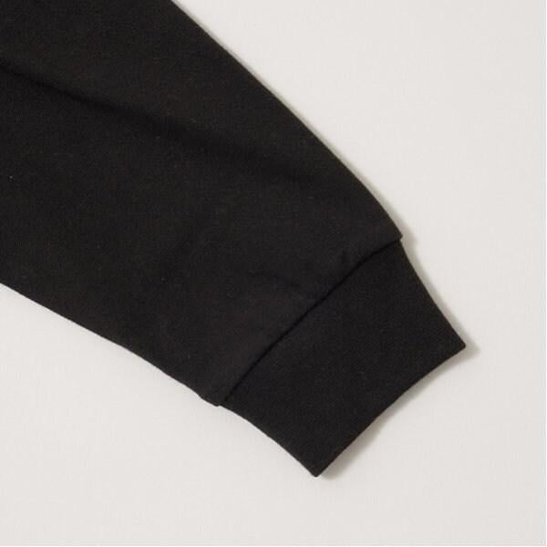 【舒適天竺】寬鬆版拼色字母印花T恤