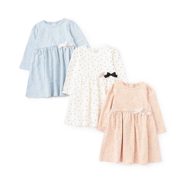 【GOODPRICE】混合彩色連衣裙