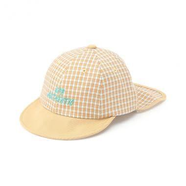 格紋標誌棒球帽