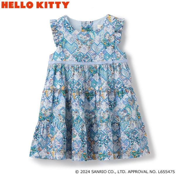 【《Hello Kitty》】拼布愛心連衣裙