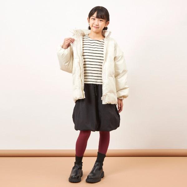 troislapins 鹿子紋條紋連衣裙(140~160)