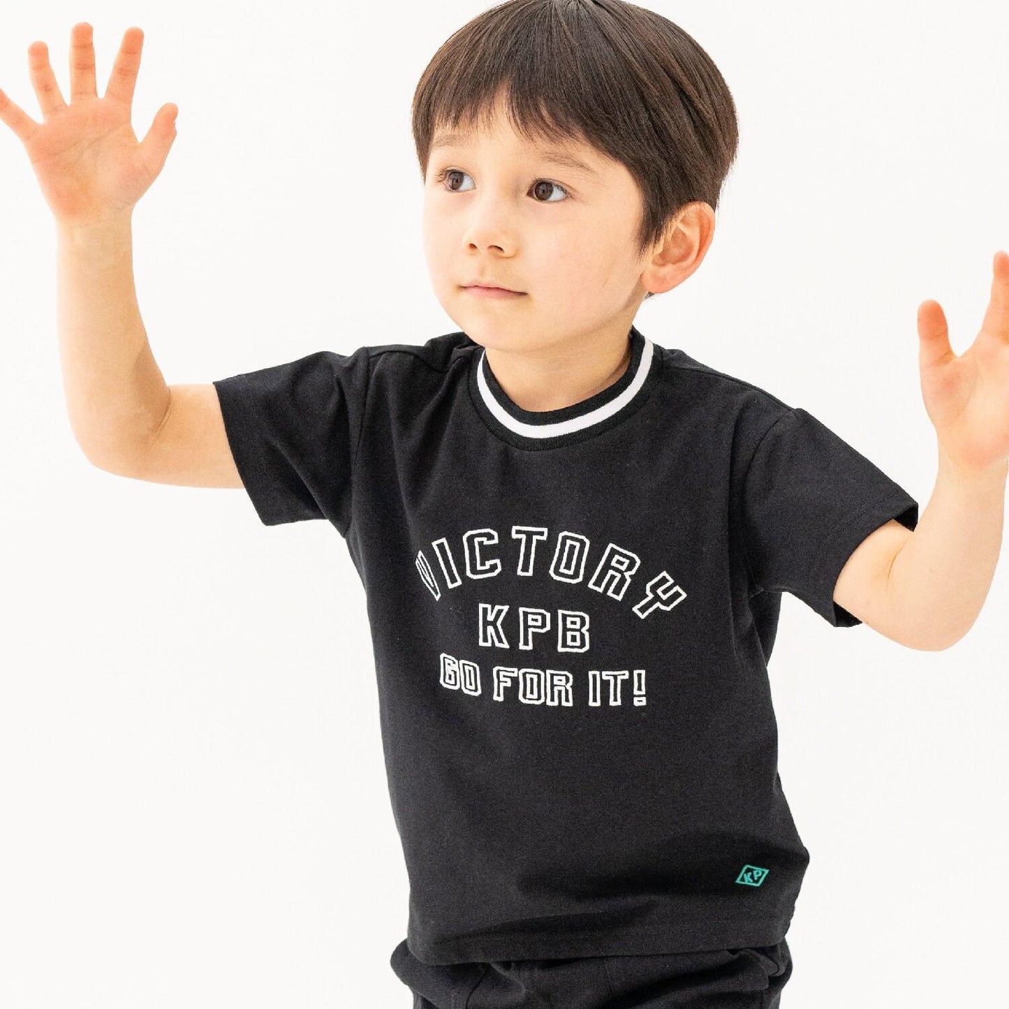 羅紋翻領短袖T恤