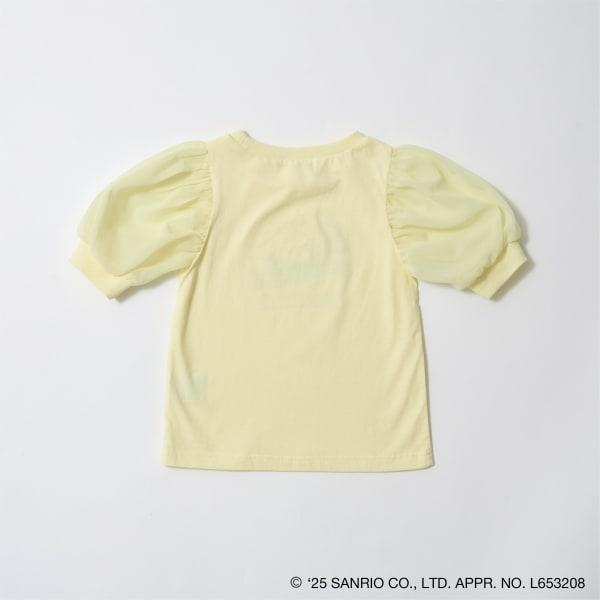 【三麗歐】【軟棉】大耳狗Aurora亮片印花泡泡袖T恤