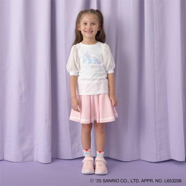 【三麗歐】【軟棉】大耳狗Aurora亮片印花泡泡袖T恤