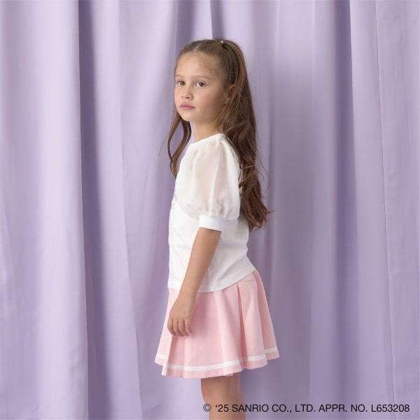 【三麗歐】【軟棉】大耳狗Aurora亮片印花泡泡袖T恤