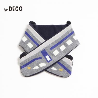 KPDECO 電車圖案圍巾(S~M)