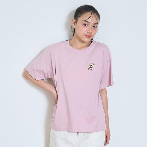 【GOODPRICE】【純棉100%】小熊刺繡T恤