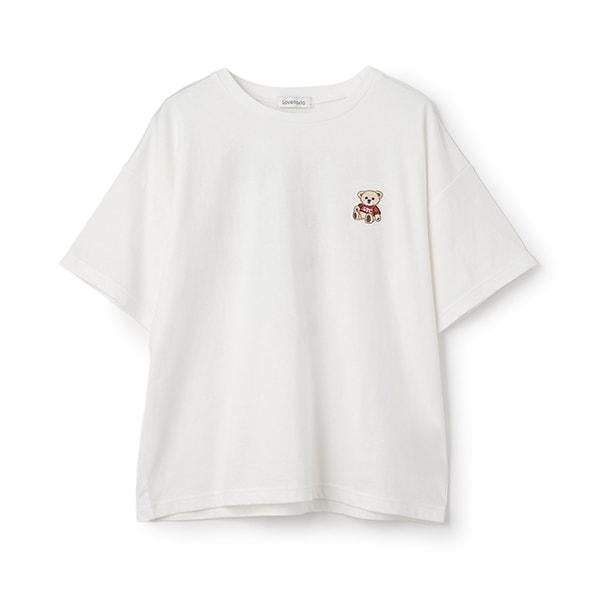 【GOODPRICE】【純棉100%】小熊刺繡T恤