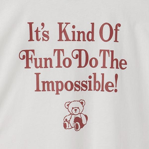 【GOODPRICE】【純棉100%】小熊刺繡T恤