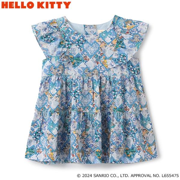【《Hello Kitty》】拼布愛心長款上衣