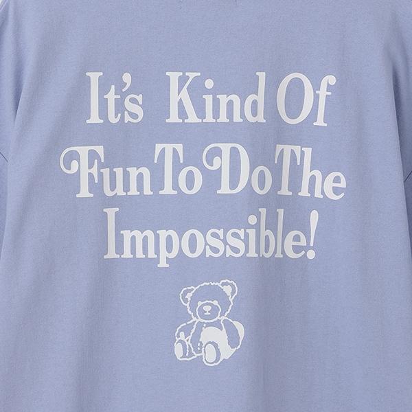 【GOODPRICE】【純棉100%】小熊刺繡T恤