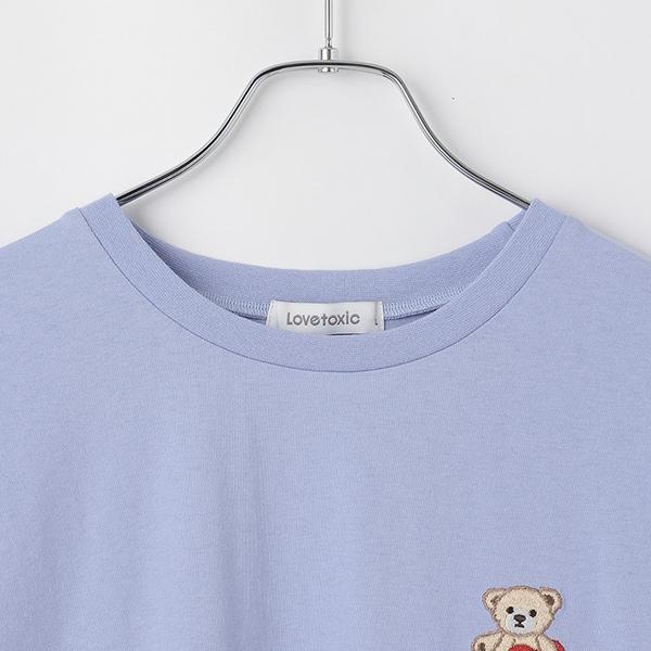 【GOODPRICE】【純棉100%】小熊刺繡T恤