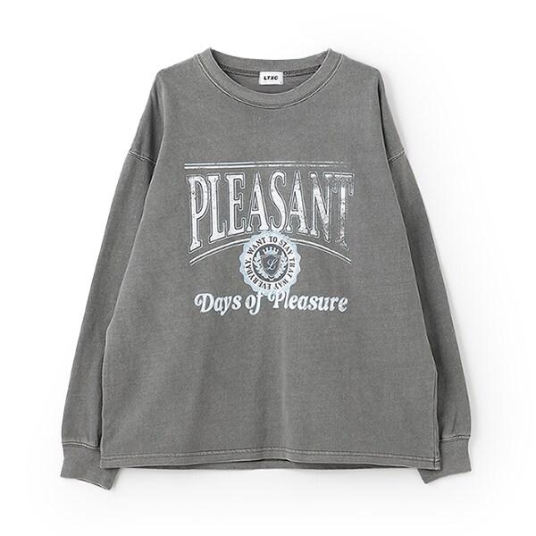 【LTXC】【100%純棉】復古風長袖T恤