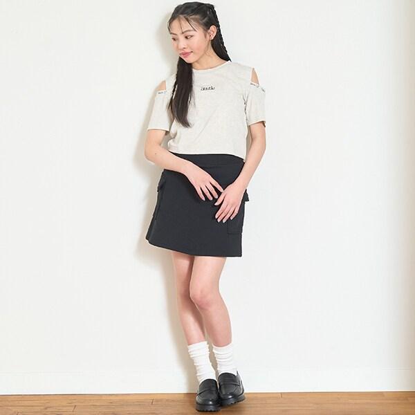 【7days】【接觸冷感/清涼】露肩T恤套裝