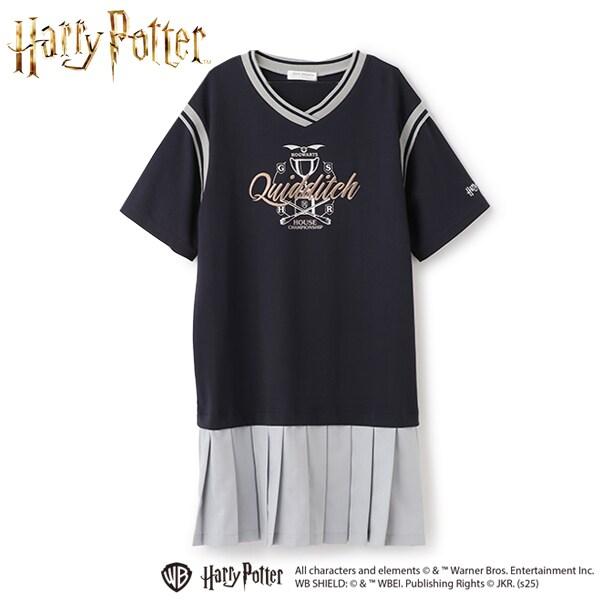 【Harry Potter】百褶拼接連衣裙