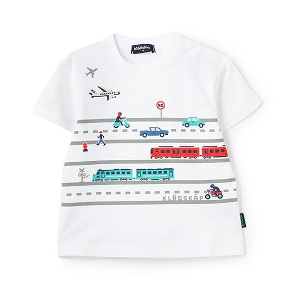 【人氣商品】【直營店無售】交通工具圖案短袖T恤