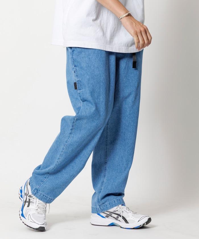 ウェービングベルト デニムパンツ