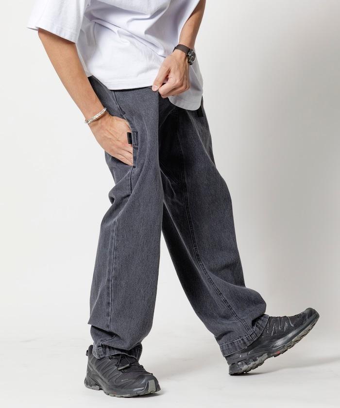 ウェービングベルト デニムパンツ