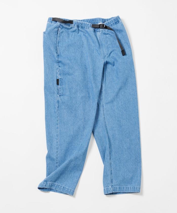 ウェービングベルト デニムパンツ