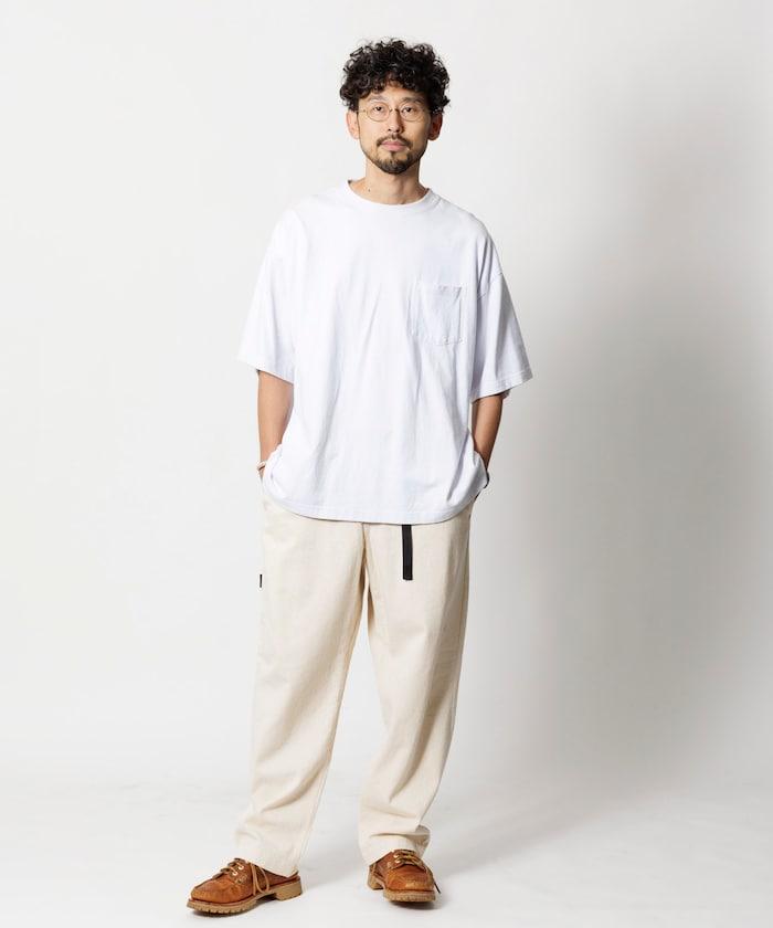 ウェービングベルト デニムパンツ