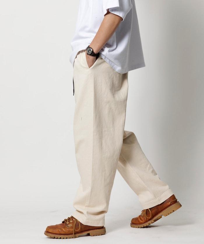 ウェービングベルト デニムパンツ