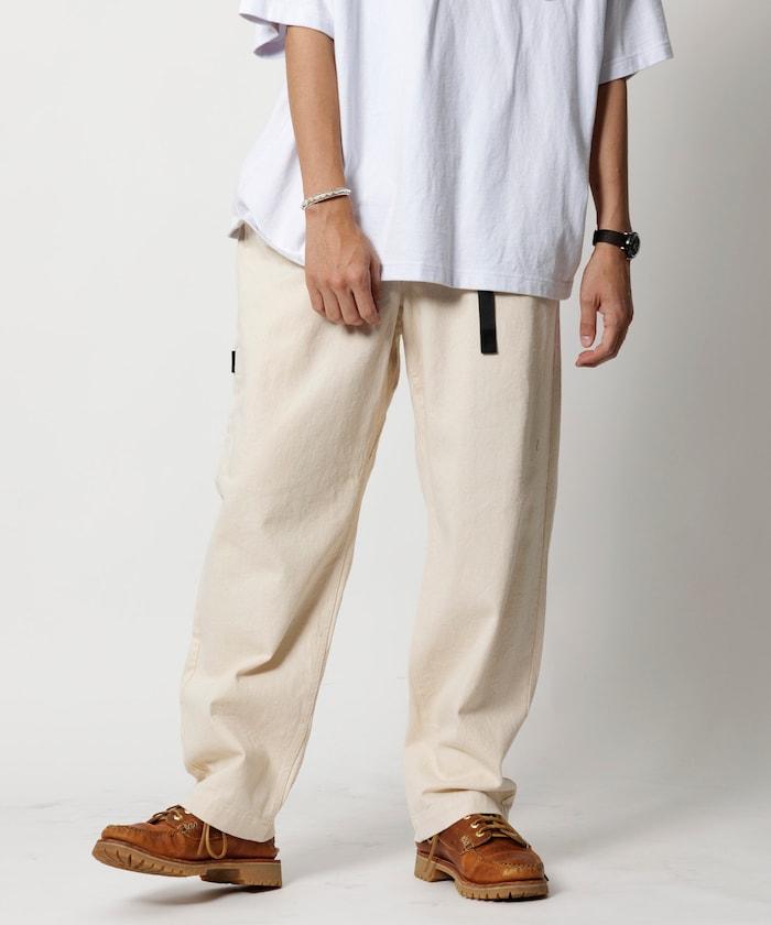 ウェービングベルト デニムパンツ