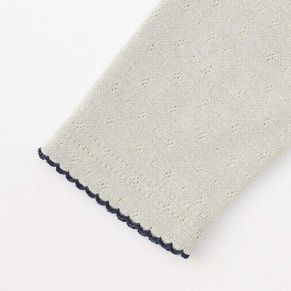 皮克米辛圖案網眼上衣