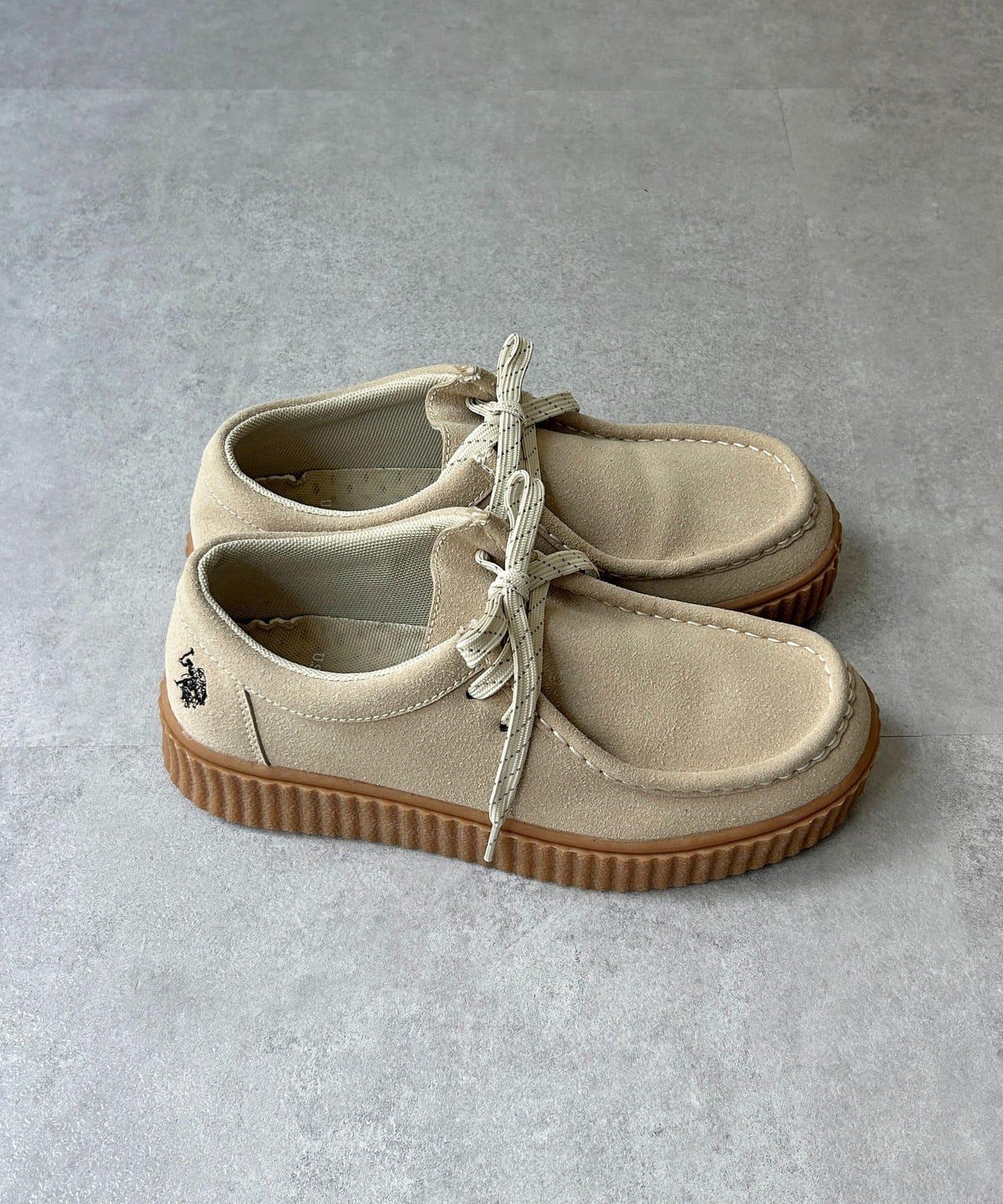 【U.S. POLO ASSN.】厚底船鞋