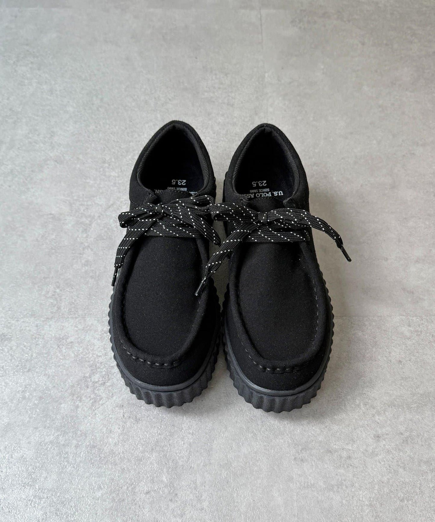 【U.S. POLO ASSN.】厚底船鞋