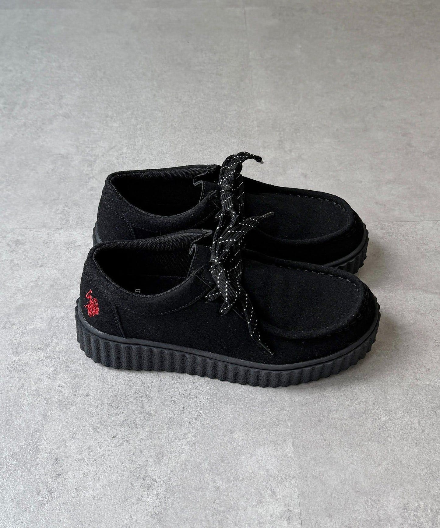 【U.S. POLO ASSN.】厚底船鞋