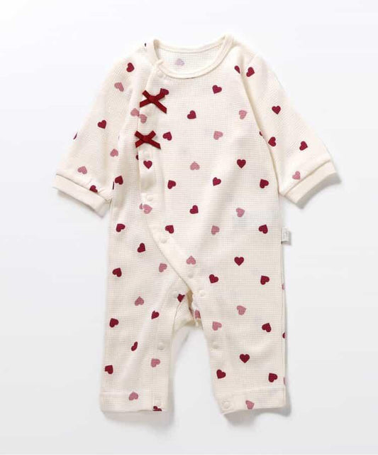 華夫格紋連體衣