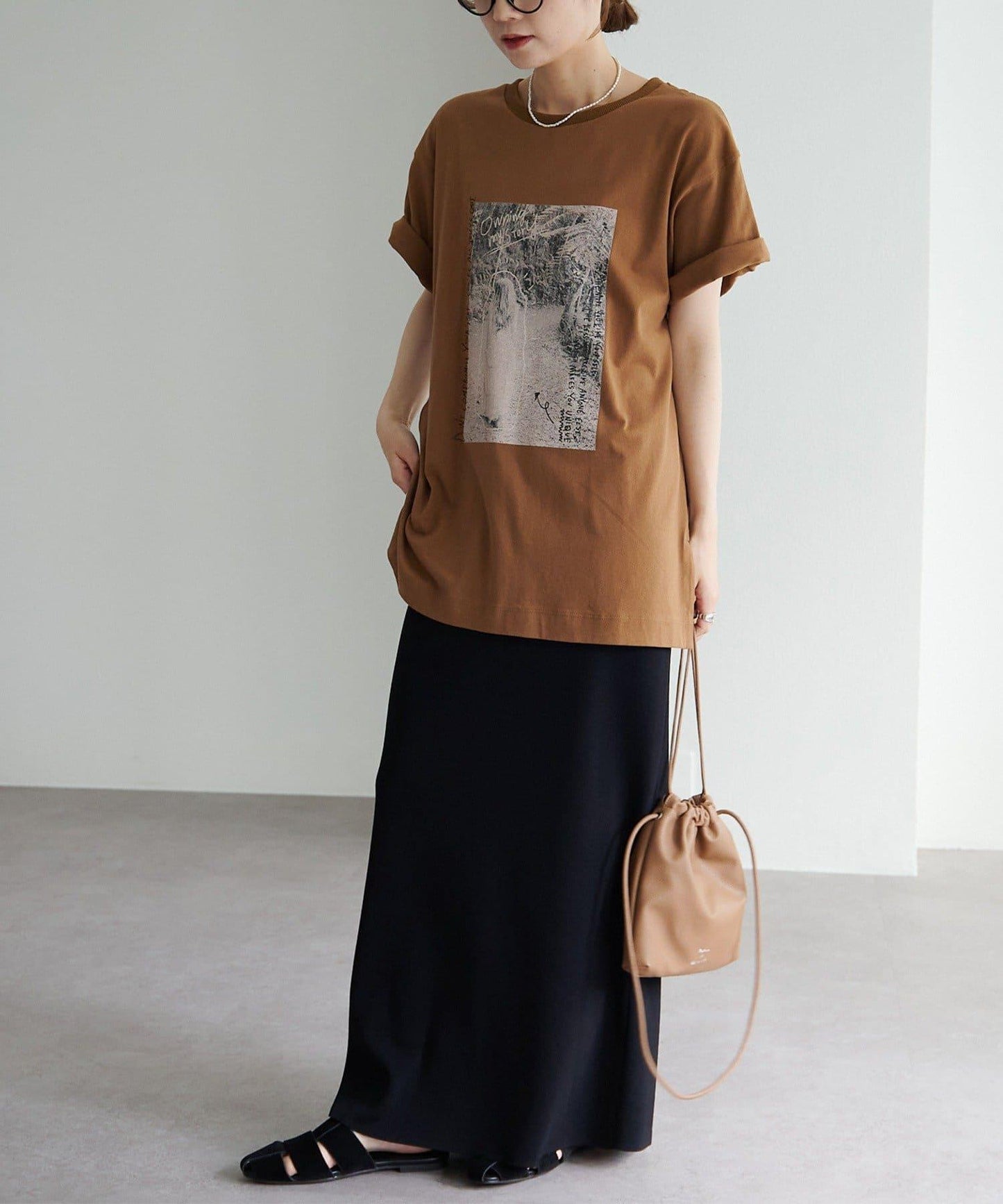 【復古/新色登場】仿皮綁帶袋