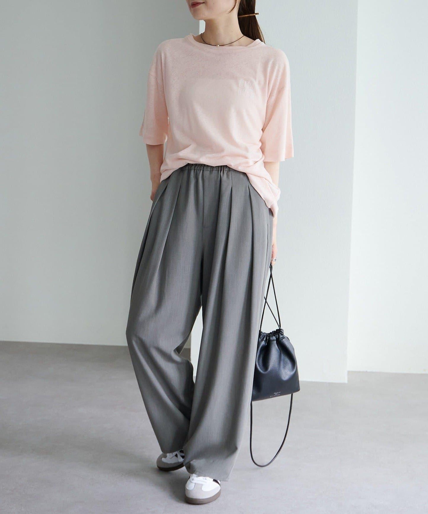 【復古/新色登場】仿皮綁帶袋