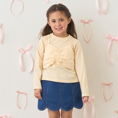 【軟棉】迷你吊帶&簡約T恤套裝