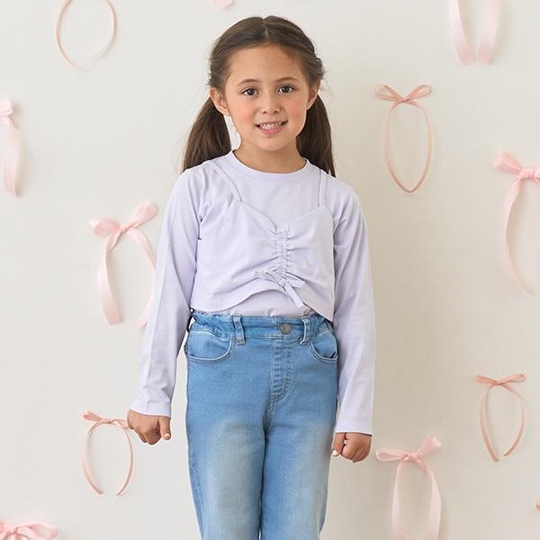 【軟棉】迷你吊帶&簡約T恤套裝