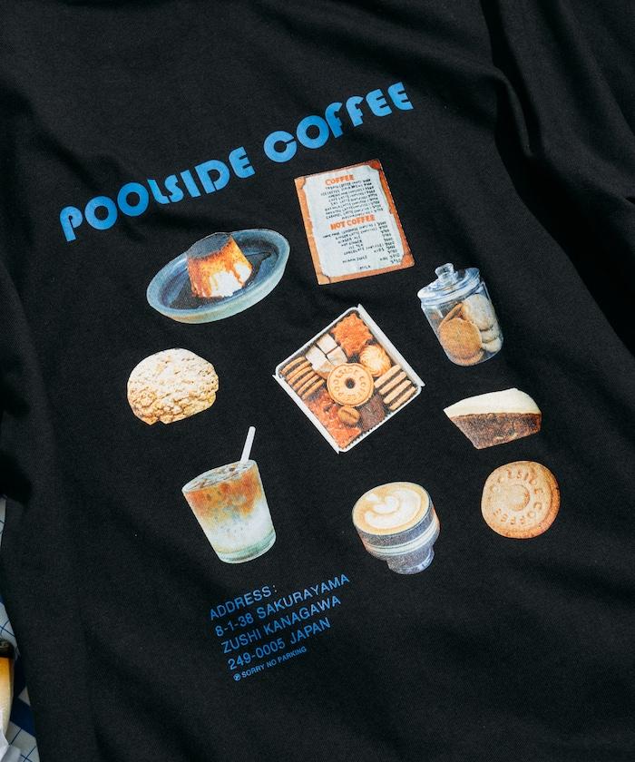 聯名 POOLSIDE COFFEE 食品 背面印花T恤