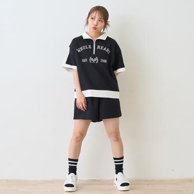 【LTXC】拼色拉鍊套裝