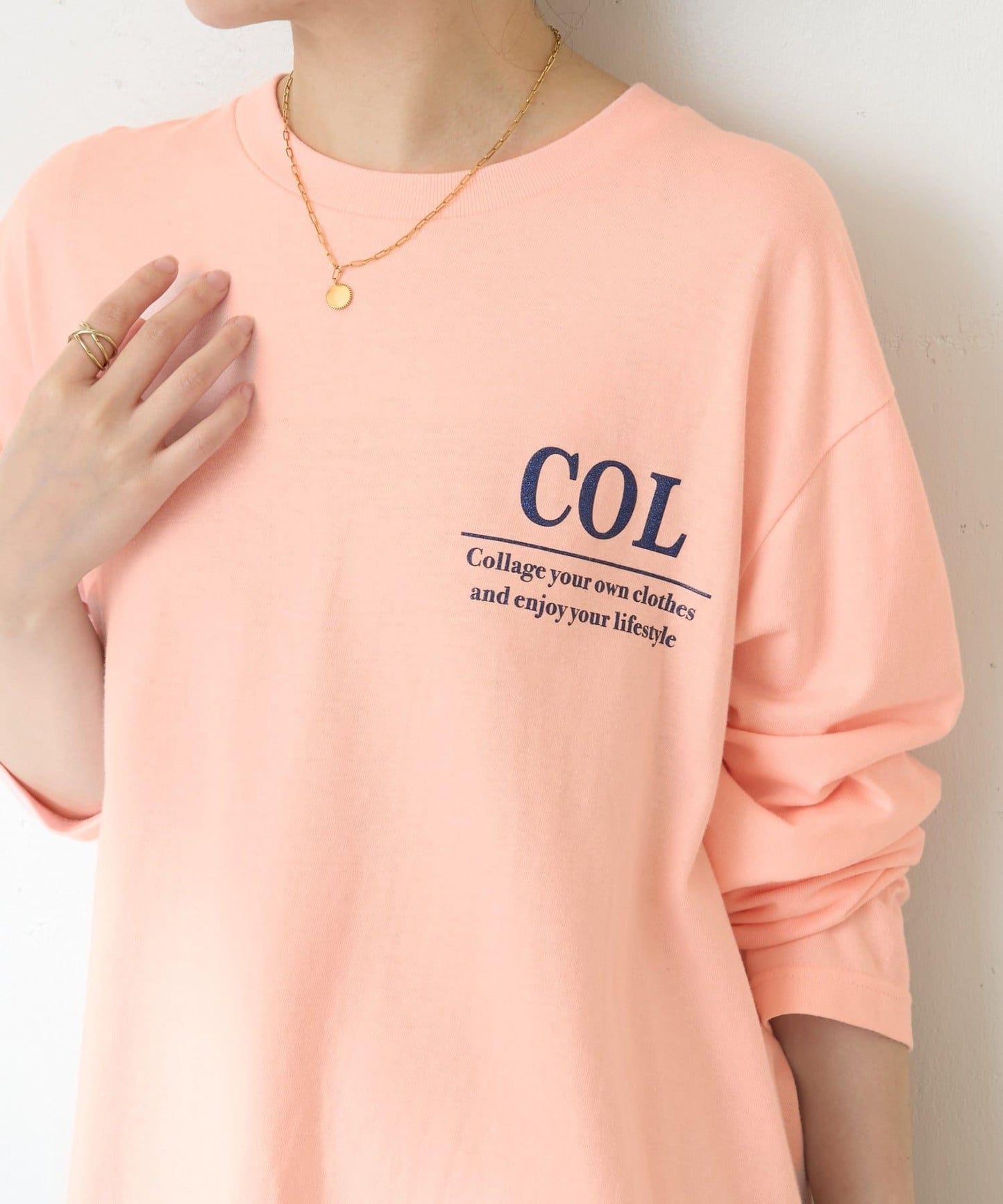 【大人のロゴT】COLLAGEロゴロンT
