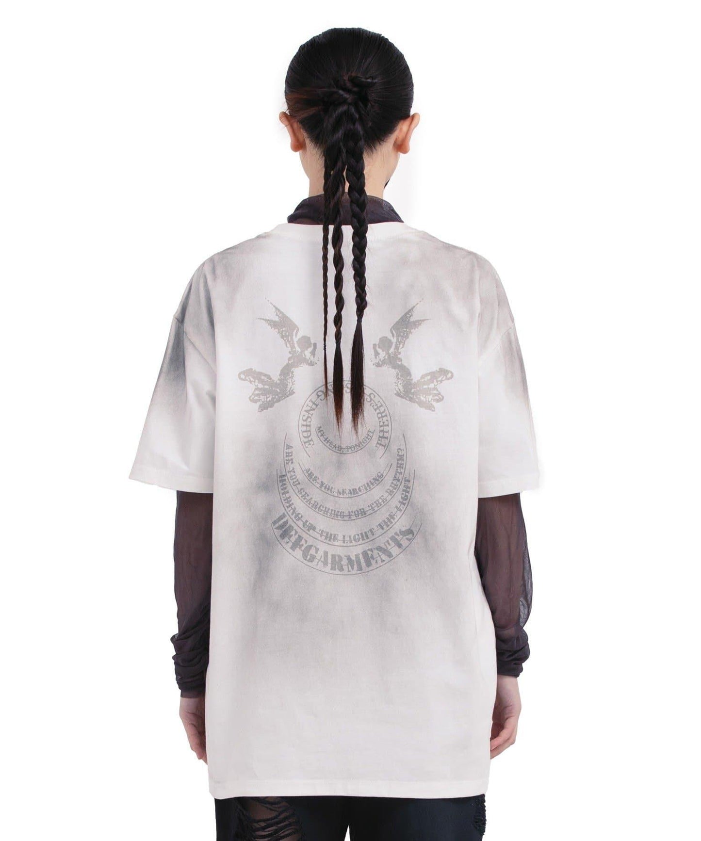 【DEFGARMENTS/デフガーメンツ】FEATHER BLUSH T-SHIRTS