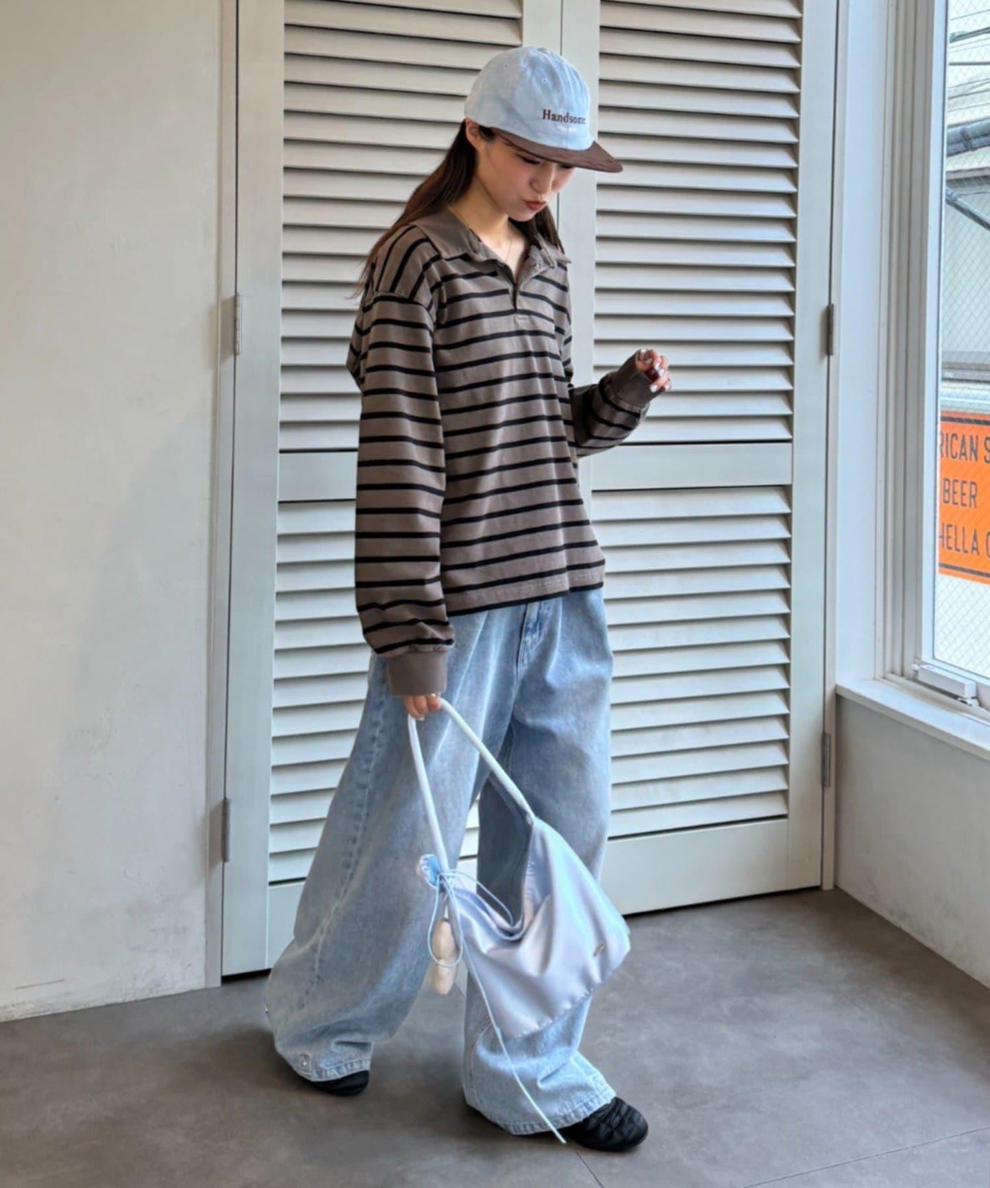 【TERIO韓國企劃】條紋領口上衣