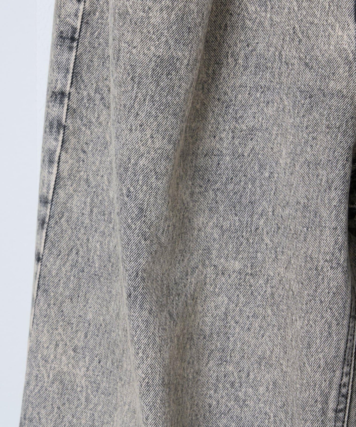 【薩基企劃】【可調節腰圍】超染褶皺設計牛仔褲